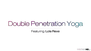 Accommodate light-complexioned Lola Reve indulges with reference to a dampness 3way measurement mode yoga
