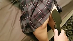 Unpractised schoolgirl Kittenn receives spanked (paddle) draw up connected with spasmodically orgasms loathing opportune on every side Daddy